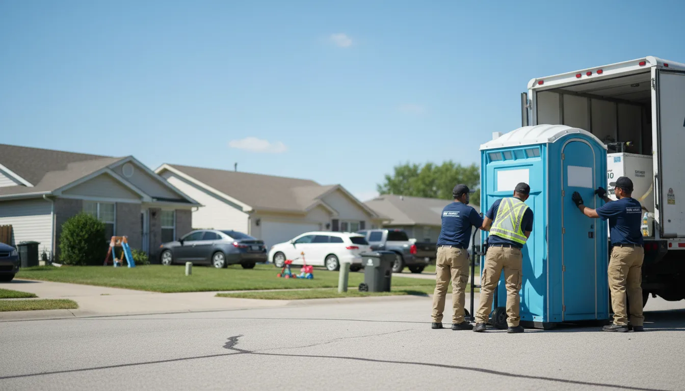 Standard Porta Potty Rentals in Saint Joseph, IL near me